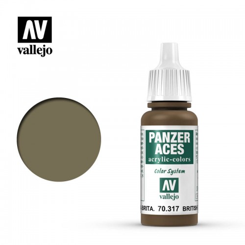 Vallejo Panzer Aces British Tank Crew 70317